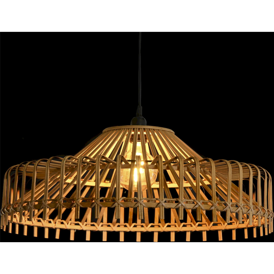 Suspension ronde en bambou Urban