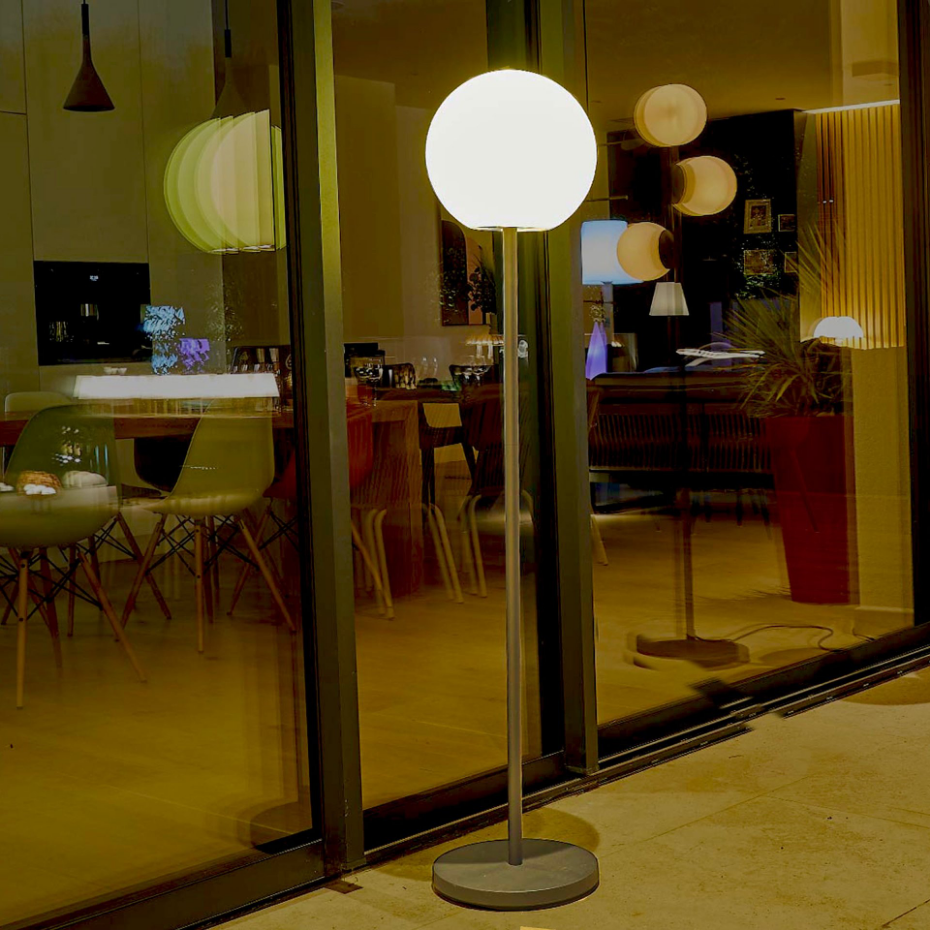 Lampadaire extérieur sans fil LUNY TALL H150cm