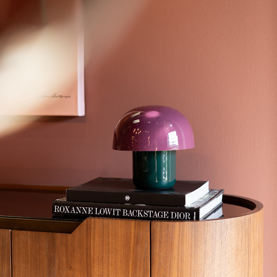 Lampe champignon en acier, MUSHROOM