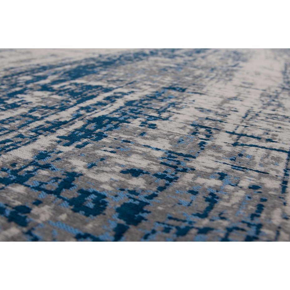 Tapis salon et chambre coton Mad Men - Bronx Azurite