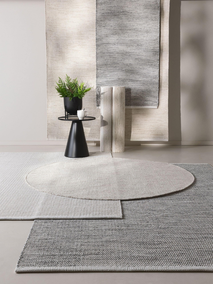 Tapis de couloir en coton tissé main RON