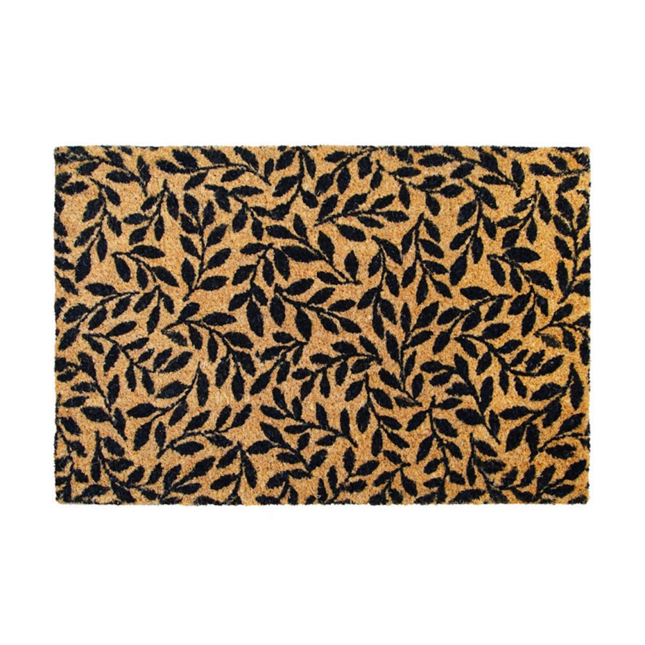 Paillasson en fibre de coco motif brindilles