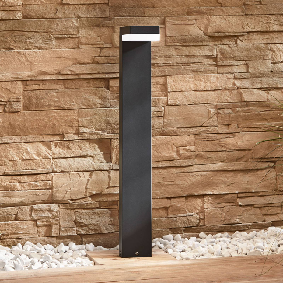 Luminaire extérieur en inox moderneLED