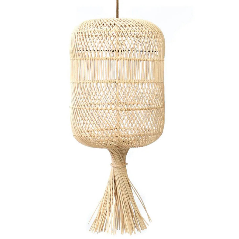 Lampadaire en rotin DUMPLING