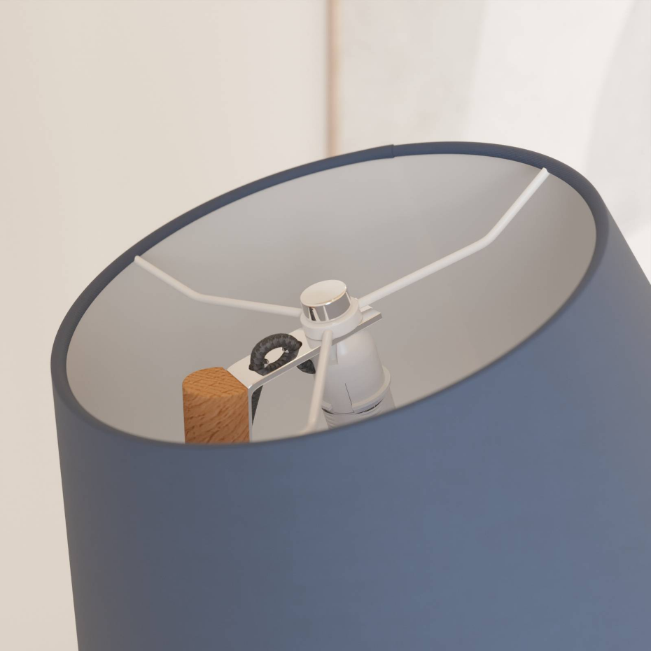 Lampadaire en textile scandinave, Jinda