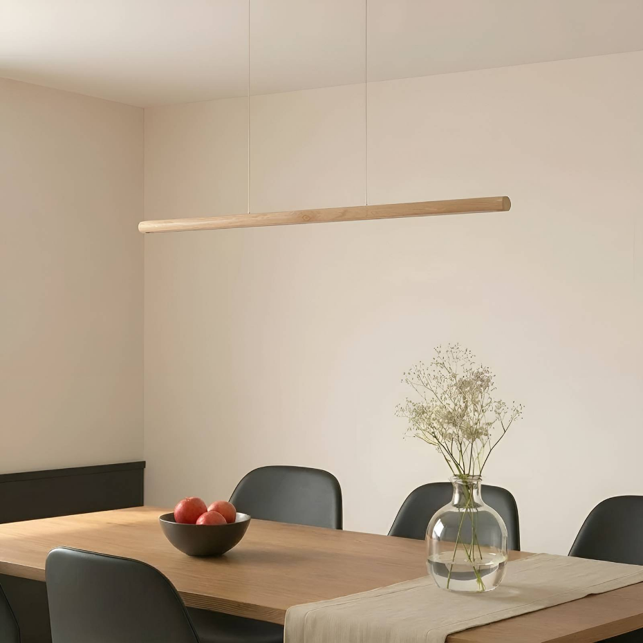 Suspension en bois moderneLED, Maruta