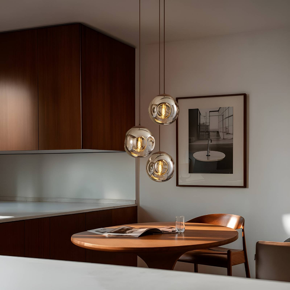 Suspension en verre design, Valentina