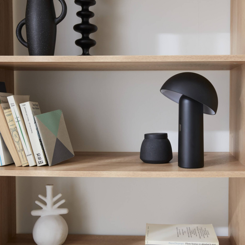 Lampe de table nomade intérieur/extérieur sans fil à tête orientable H 28cm THOM