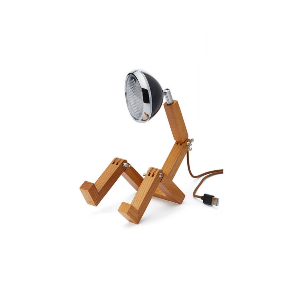 Lampe de table mini Mr Wattson - Vintage white