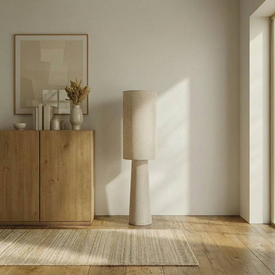 Lampadaire en textile scandinave, Elfie