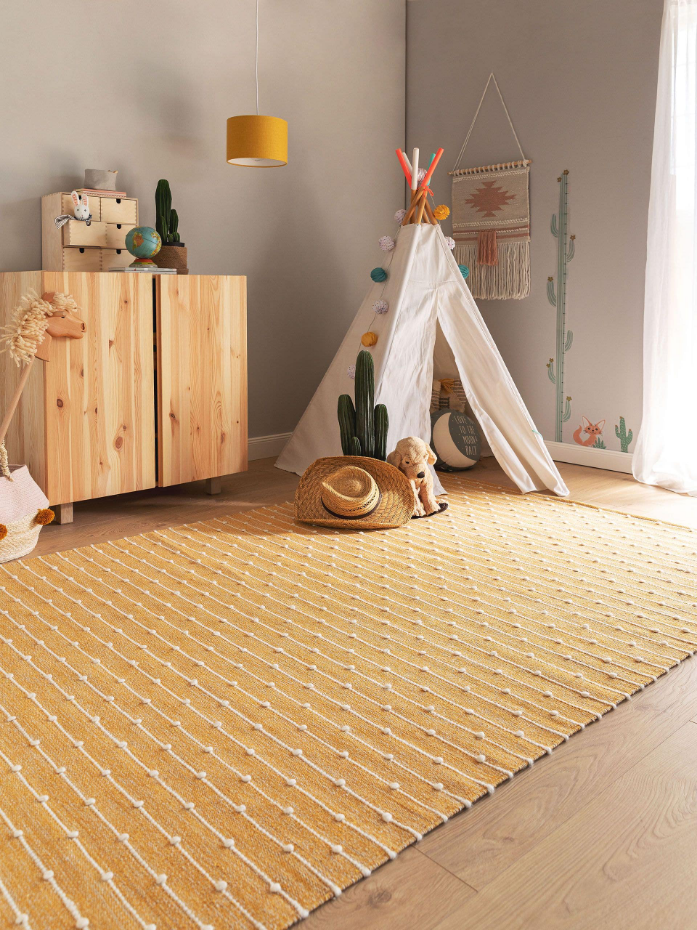 Tapis enfant tissé main LUPO