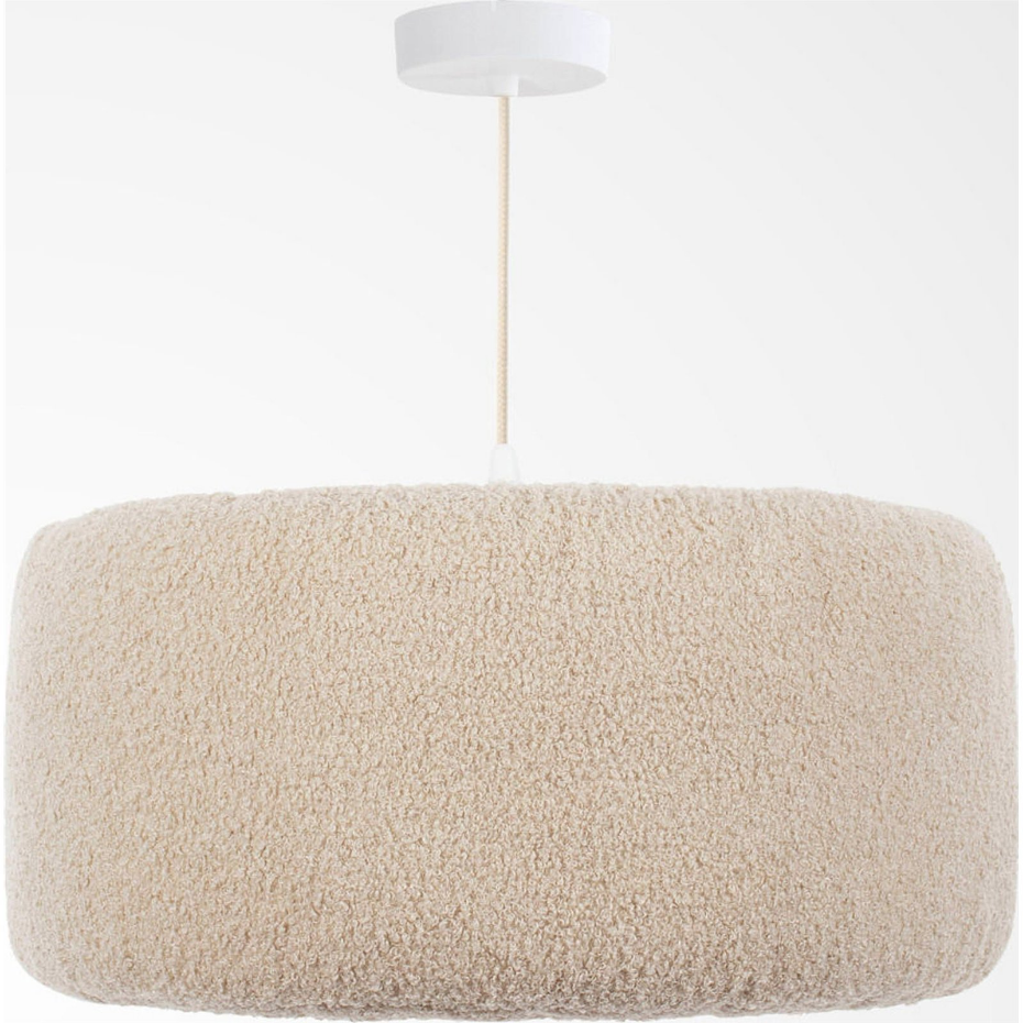 Suspension nuage en tissu peluche rond Cloud