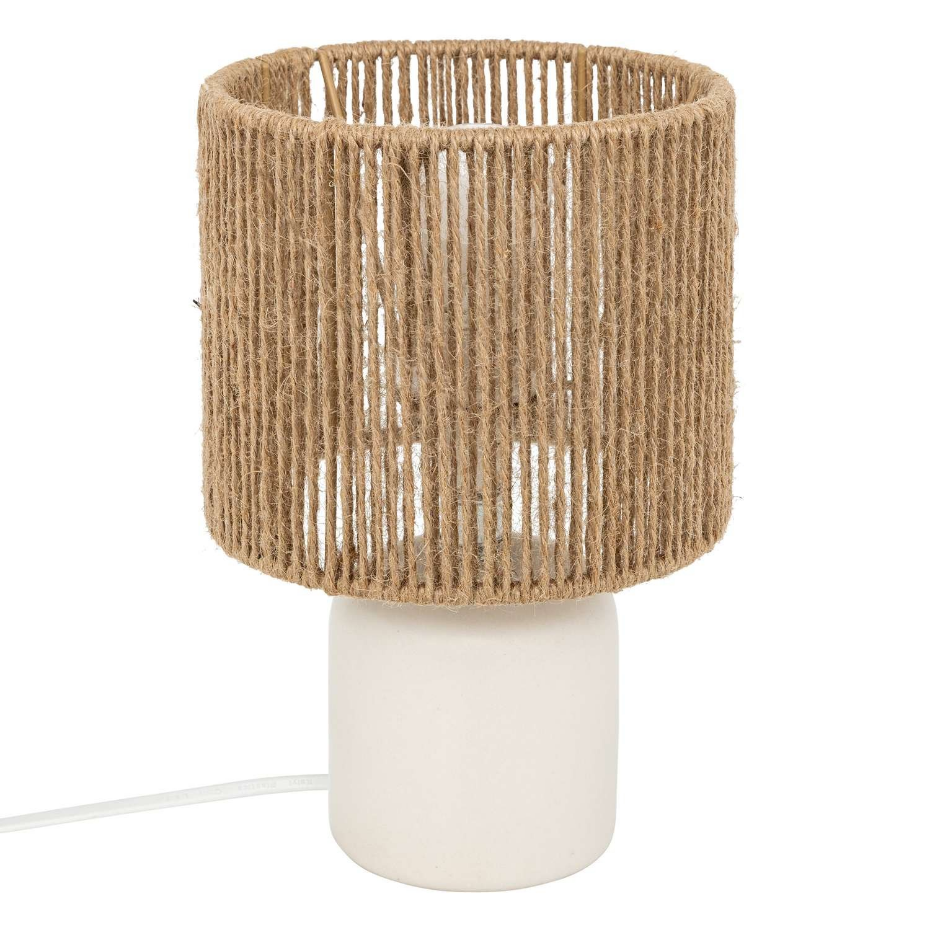 Lampe cylindre en céramique
