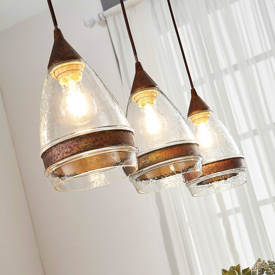 Suspension en verre antique, Millina