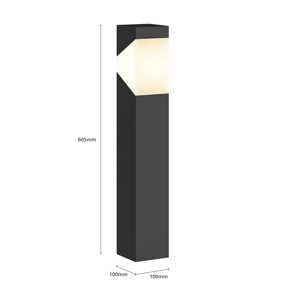 Luminaire extérieur en aluminium moderne