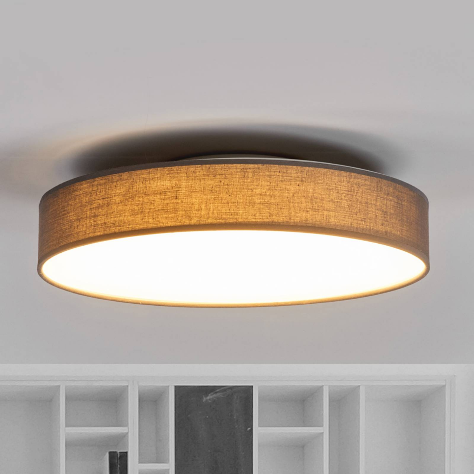 Plafonnier en textile moderneLED, Saira