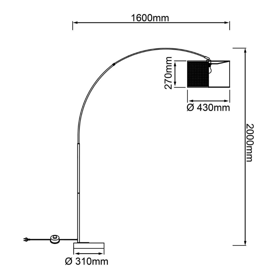 Lampadaire    WILEY