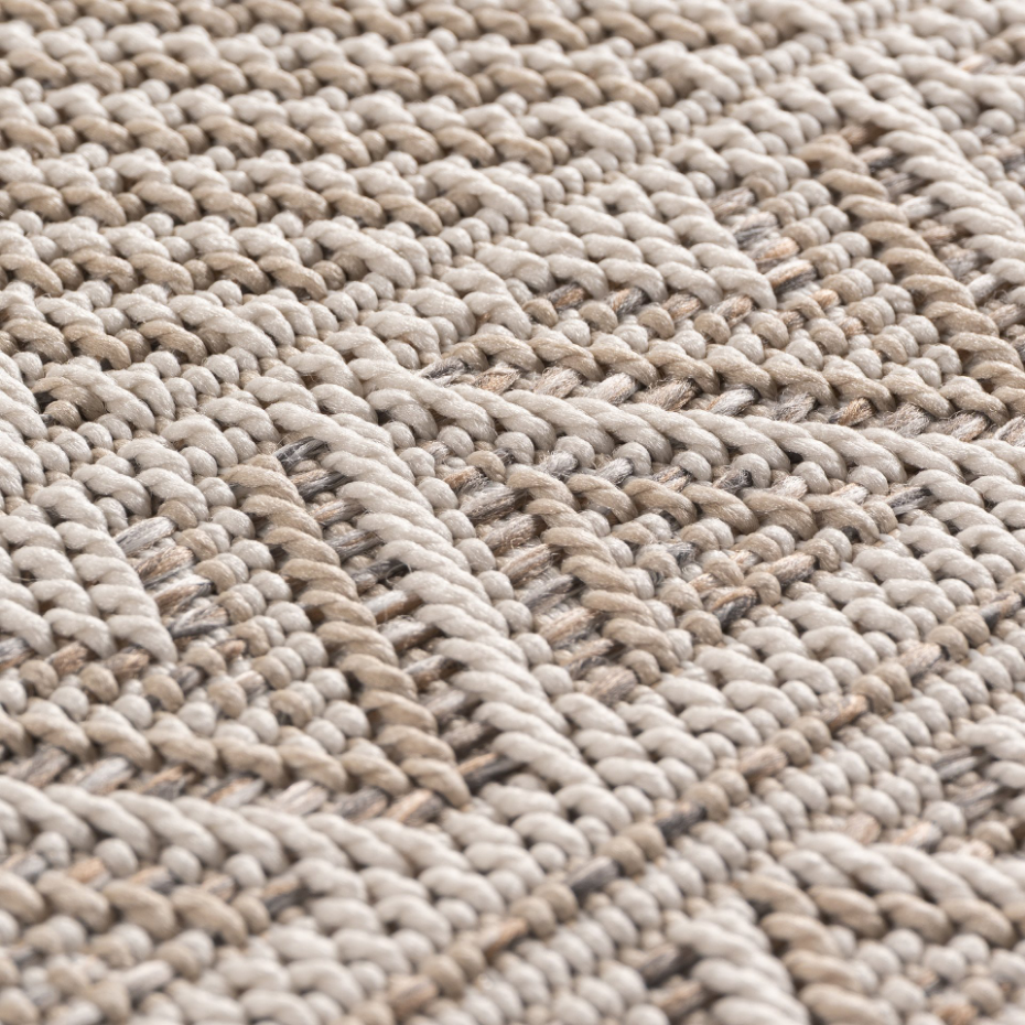 Tapis extérieur à rayure graphique TENERIFE