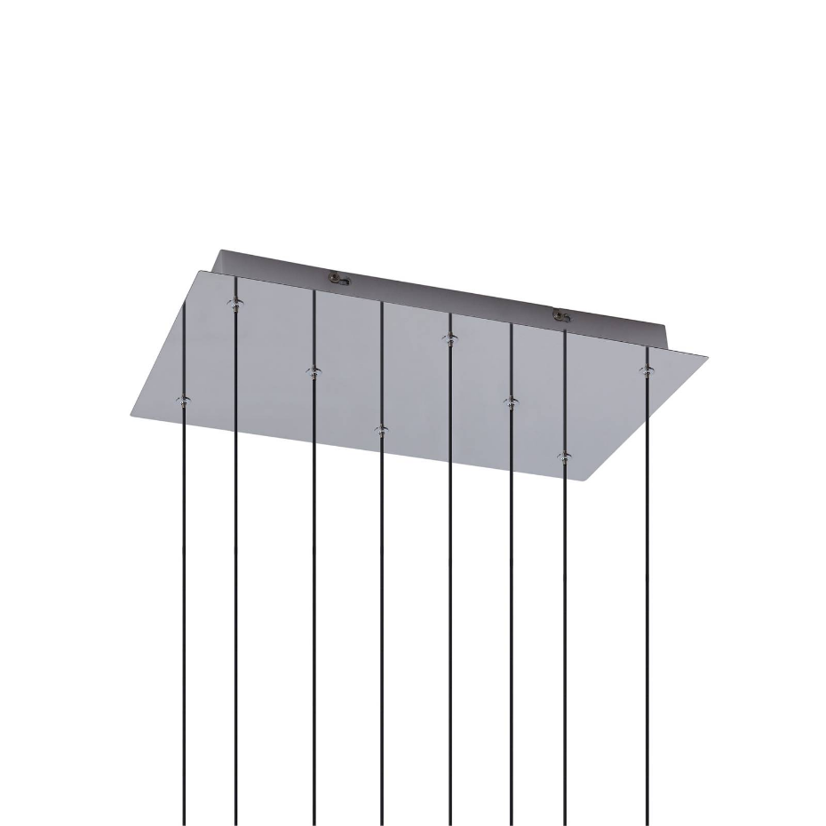 Suspension en verre moderneLED, Korvitha