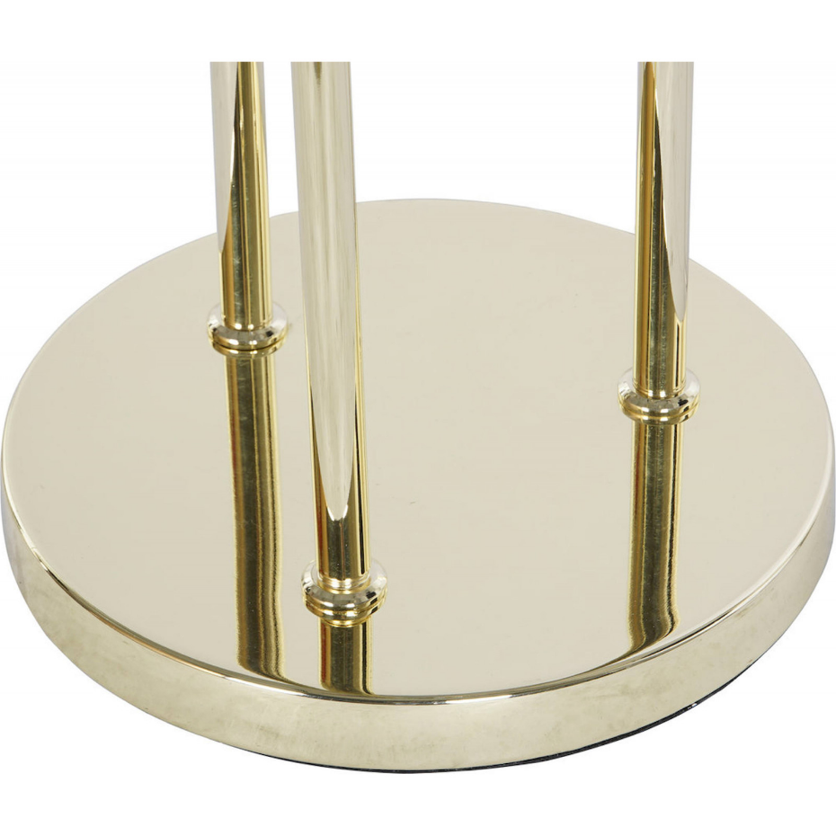 Lampadaire en métal et verre Glam