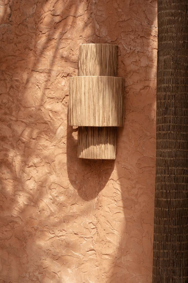 Applique murale en sisal OHANA