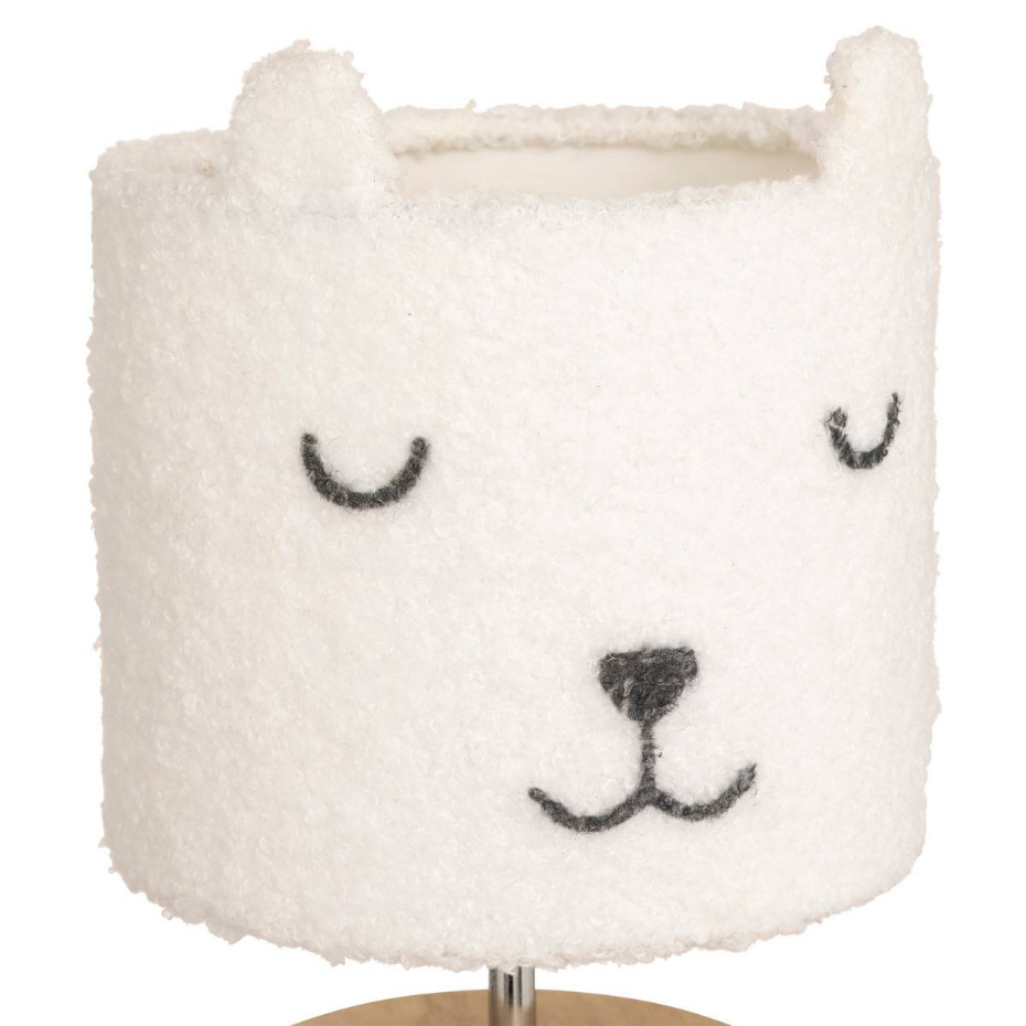 Lampe à poser enfant bois imprimé TOXEY