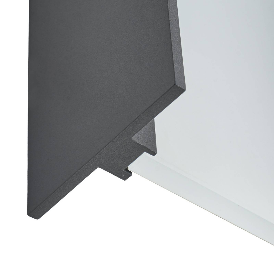 Applique extérieure en métal moderneLED