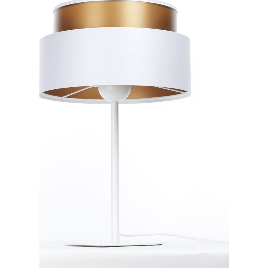 Lampe à poser ronde en PVC Duo ellegant