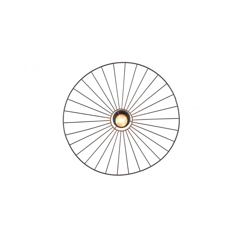 Plafonnier design en métal bohème, D.60 , CHAPEAU