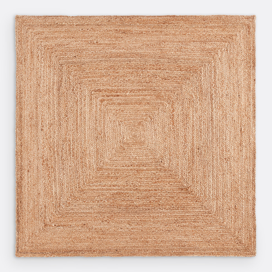 Tapis jute carré, Aftas