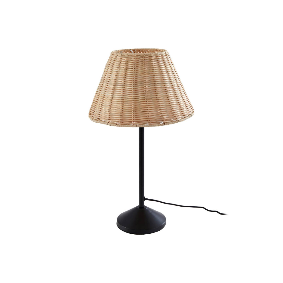 Lampe à poser en bois traditionnelle