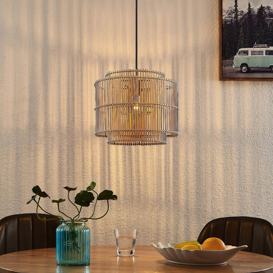 Suspension en bambou scandinave, Bridga