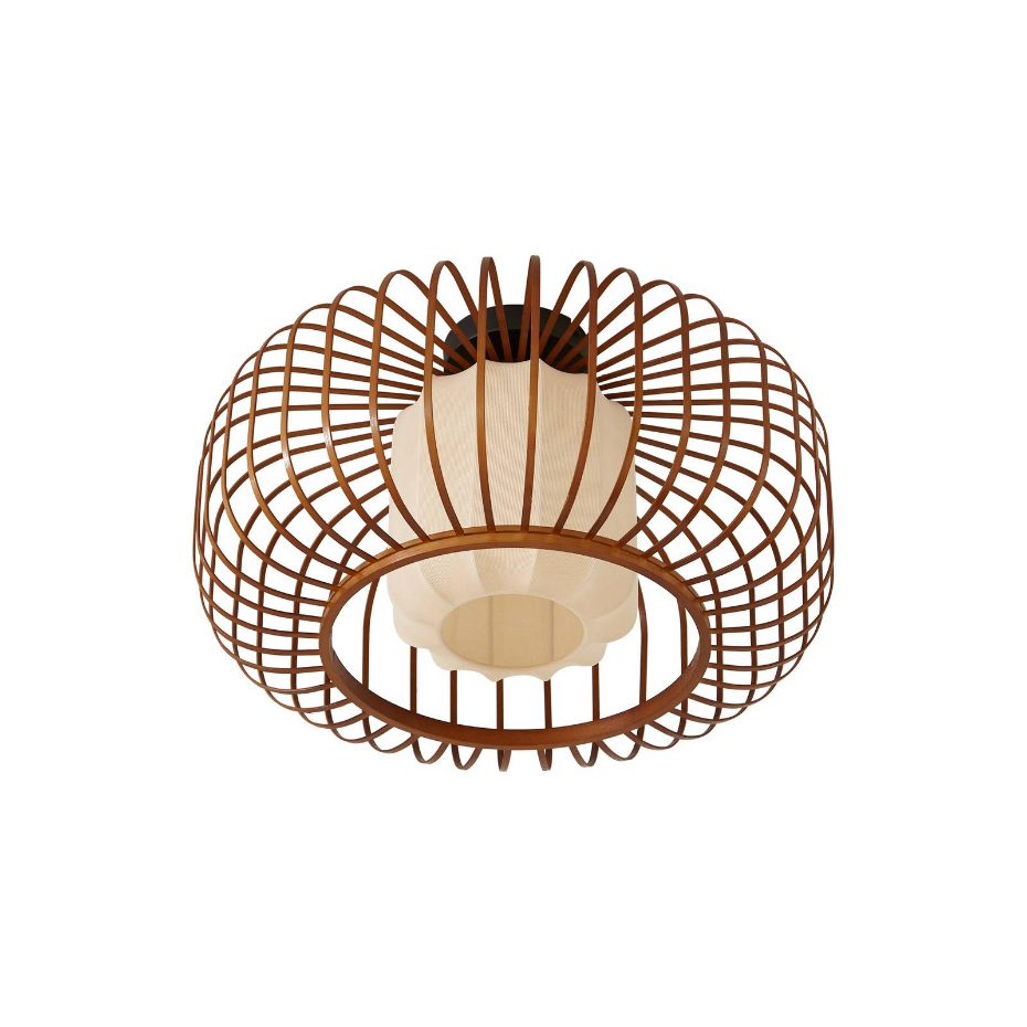 Plafonnier en bambou scandinave, Davella