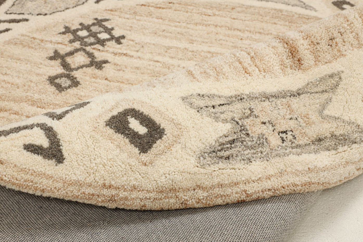 Tapis tufté main style berbère avec mélanges - Royal Berber