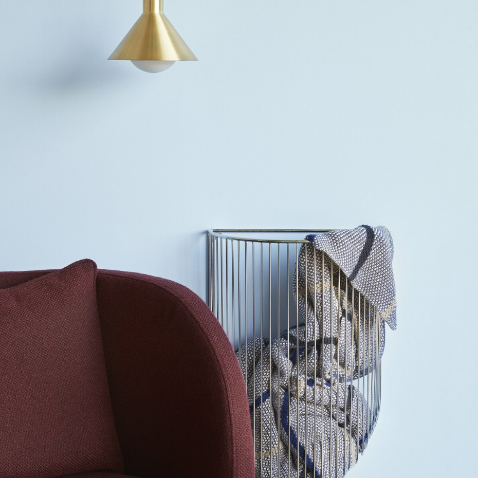Lampadaire arc  base marbre