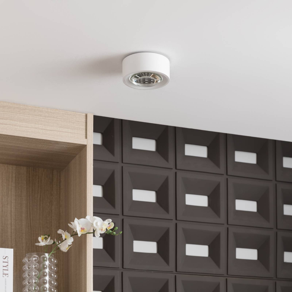 Plafonnier en aluminium moderneLED, Rotari