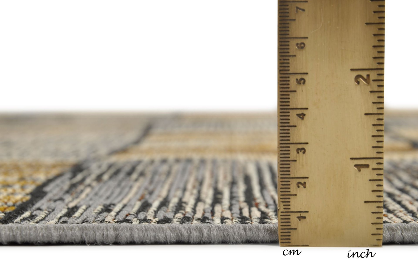 Tapis tissé d'intérieur et d'extérieur pour la terrasse et le balcon - Aurora