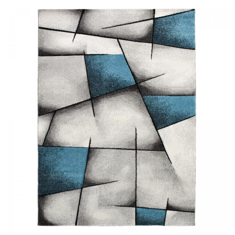 Tapis entrée tissé motif géométrique LYN8 ULTIMA