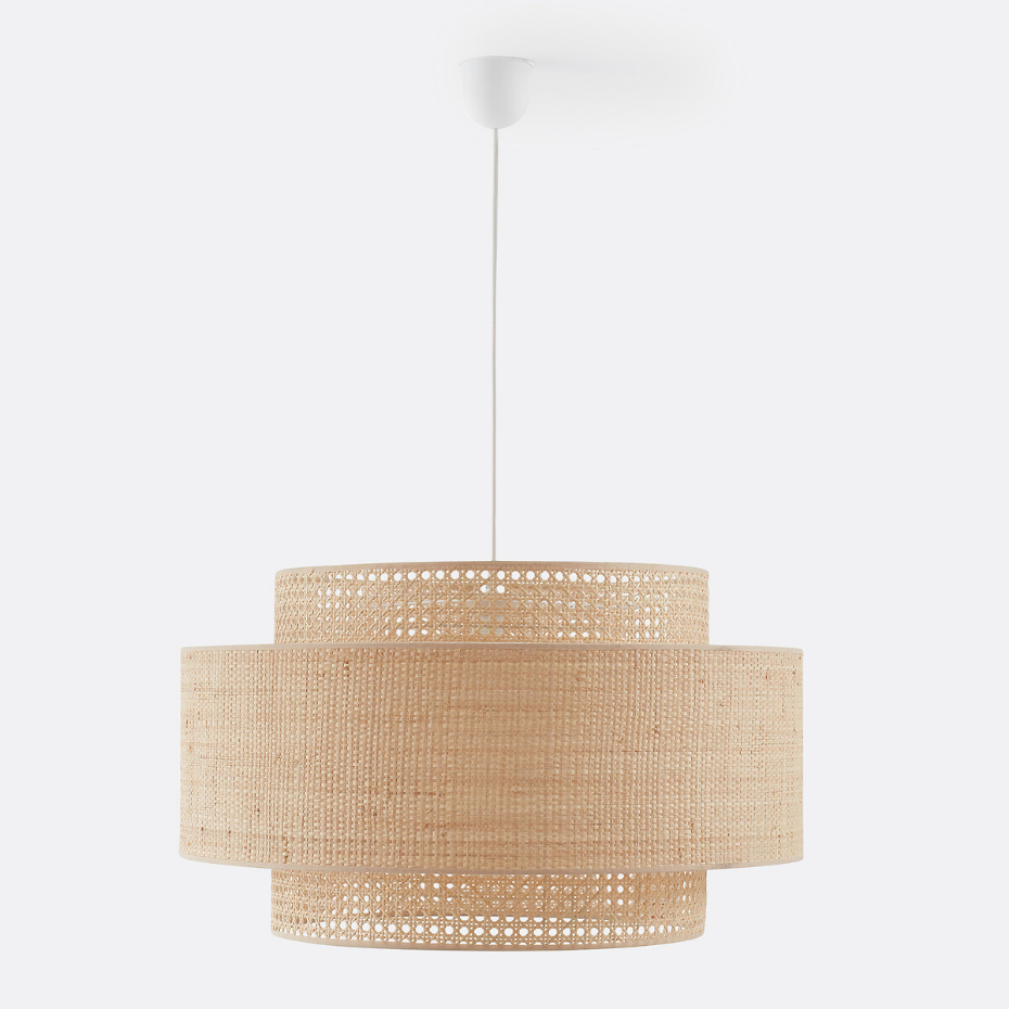 Suspension / Abat-jour double Ø60 cm, Dolkie