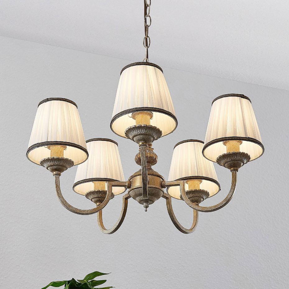 Lustre en textile traditionnel, Lumiel