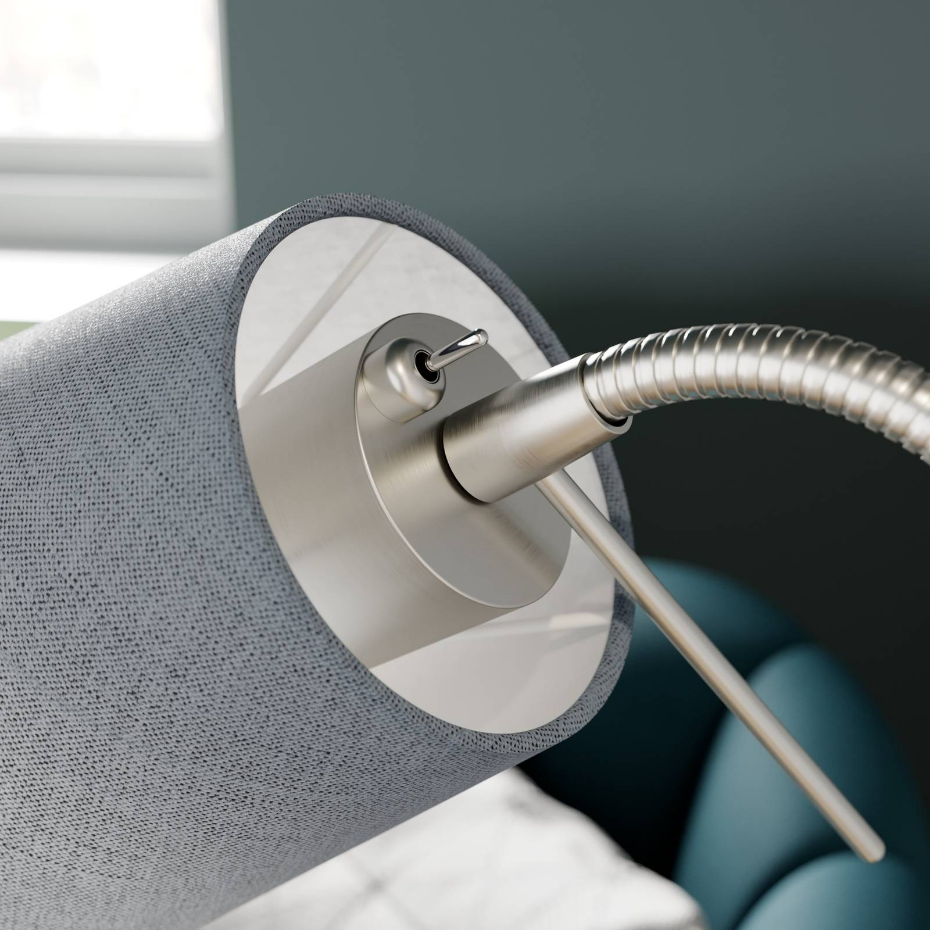 Lampadaire en textile moderne, Nantwin