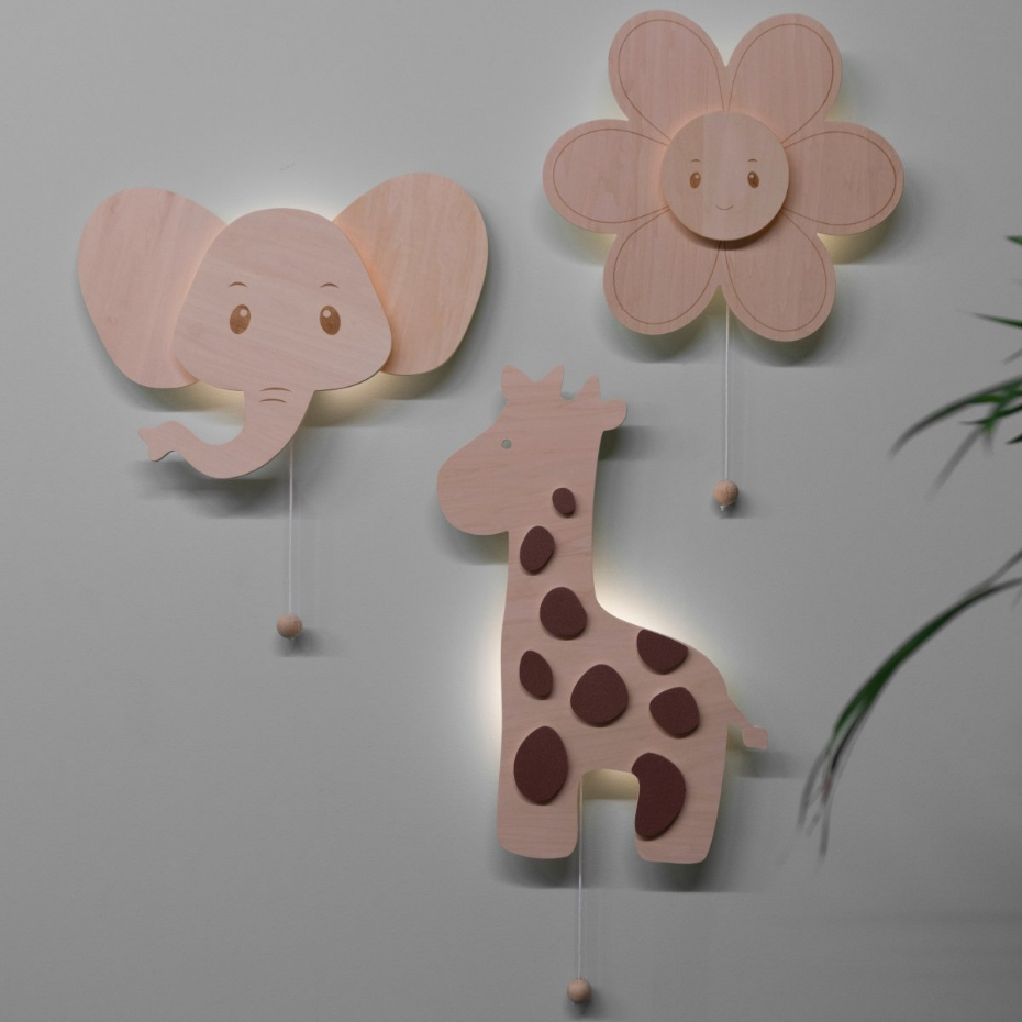 Applique murale Eléphant