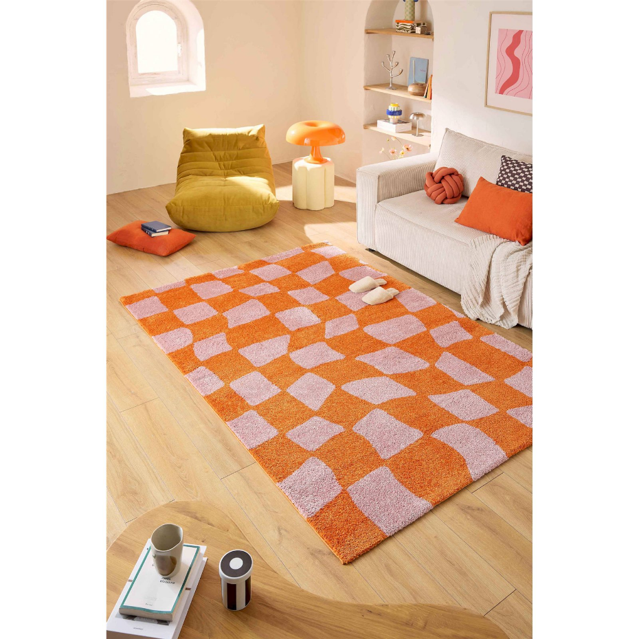 Tapis rectangulaire en polypropylène GROOVY