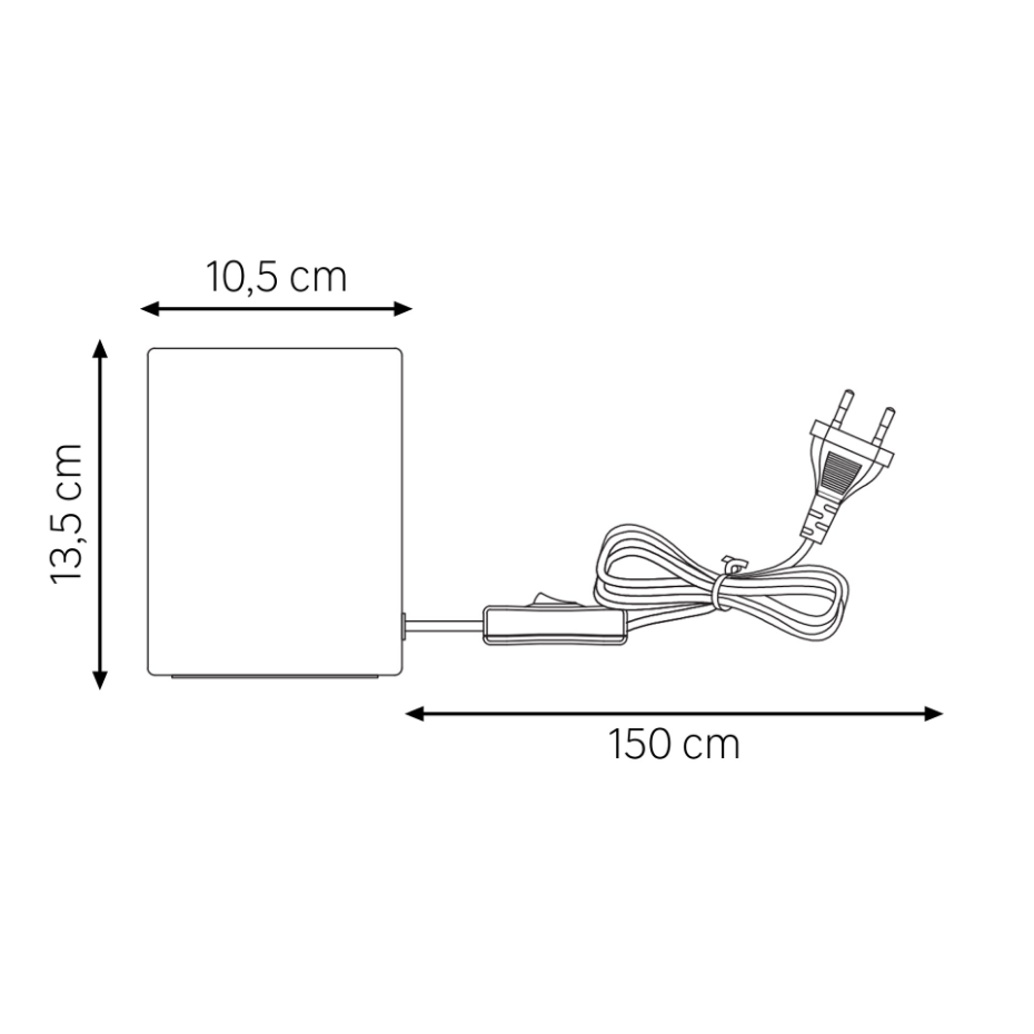 Lampe à poser en céramique, INSPIRE
