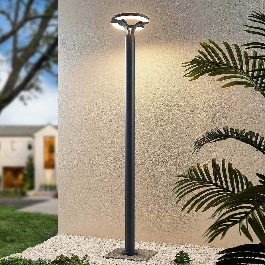 Lampadaire extérieur en aluminium moderneLED