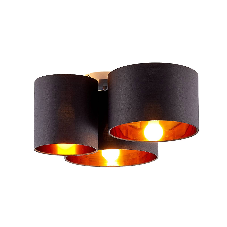 Plafonnier en textile moderne, Laurenz