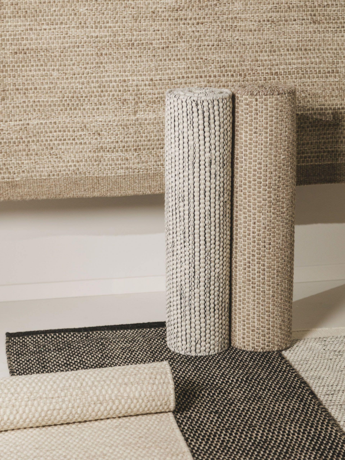 Tapis de couloir en laine tissé main ROCCO