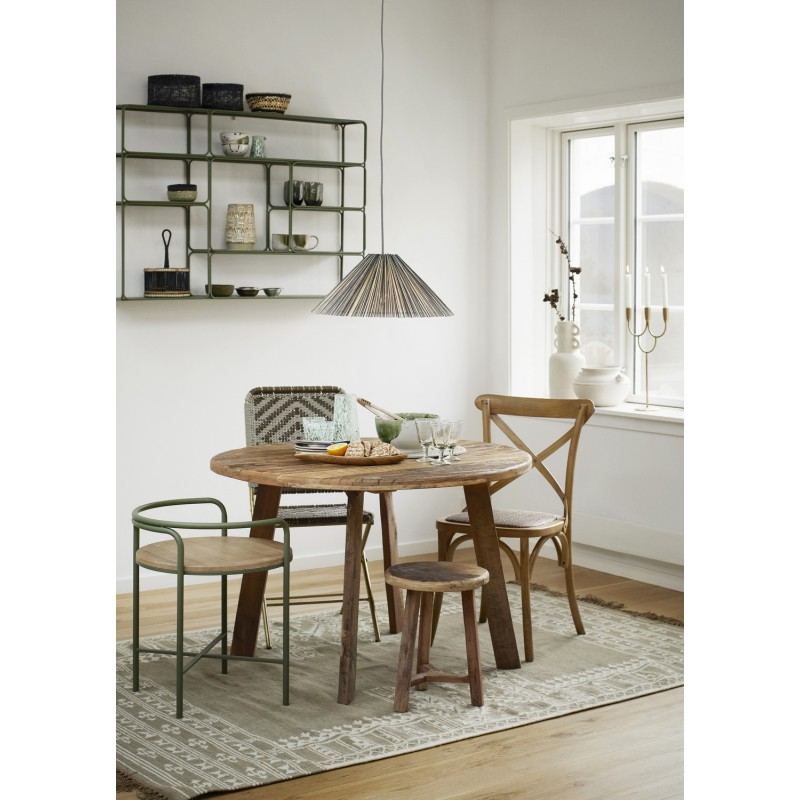 Abat-jour suspension naturel bambou