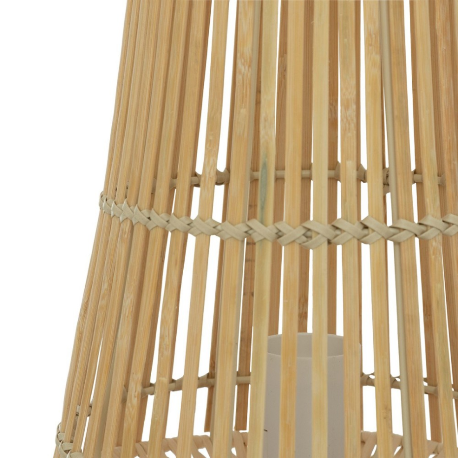 Lampe bambou Mahe naturel H38
