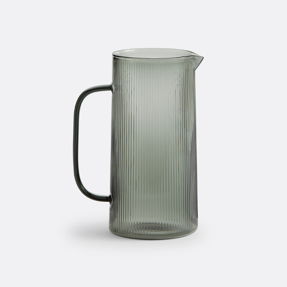 Carafe verre strié, Stria